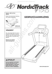 NordicTrack NETL14710.0 Gebruiksaanwijzing