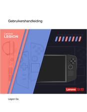 Lenovo LEGION Go Gebruikershandleiding