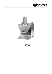 Bartscher 120578 Gebruiksaanwijzing