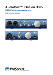 PRESONUS AudioBox iOne Gebruikershandleiding