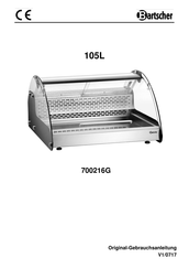 Bartscher 700216G Gebruiksaanwijzing