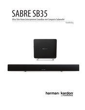 Harman Kardon SABRE SB35 Handleiding