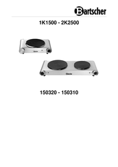 Bartscher 150320 Gebruiksaanwijzing