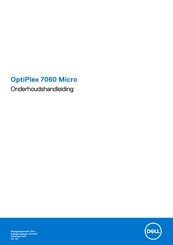 Dell OptiPlex 7060 Micro Onderhoudshandleiding