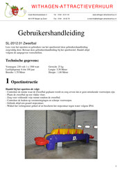 Withagen-Attractieverhuur Zweefbal Gebruikershandleiding