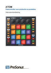 PRESONUS ATOM Gebruikershandleiding