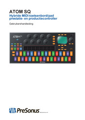 PRESONUS ATOM SQ Gebruikershandleiding