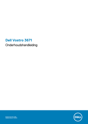 Dell Vostro 3671 Onderhoudshandleiding