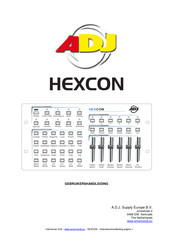 ADJ HEXCON Gebruikershandleiding