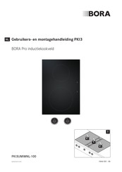 bora Pro PKI3 Gebruikers- En Montagehandleiding