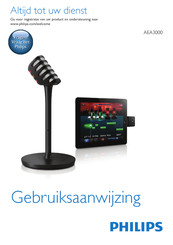 Philips AEA3000 Gebruiksaanwijzing