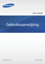 Samsung SM-G130HN Gebruiksaanwijzing