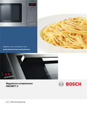 Bosch HBC86P753 Gebruiksaanwijzing