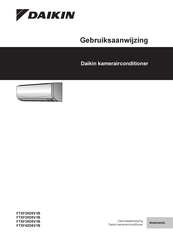 Daikin FTXF35D5V1B Gebruiksaanwijzing