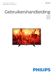 Philips 32PHT4201 Gebruikershandleiding