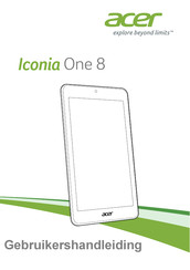 Acer Iconia One 8 Gebruikershandleiding