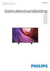 Philips 43PUT4900 Gebruikershandleiding