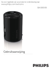 Philips SBA3005/00 Gebruiksaanwijzing