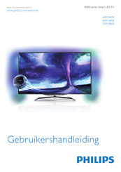 Philips 55PFL8008 Gebruikershandleiding