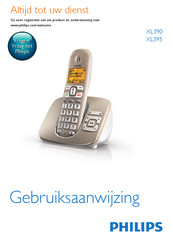 Philips XL395 Gebruiksaanwijzing