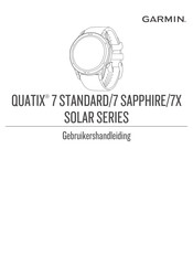 Garmin QUATIX 7 SAPPHIRE Gebruikershandleiding