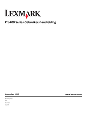 Lexmark 10E Gebruikershandleiding