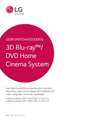 LG 3D Blu-ray S75T1-S Gebruikershandleiding