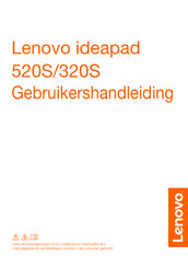 Lenovo IdeaPad 520SH-14IKB Gebruikershandleiding