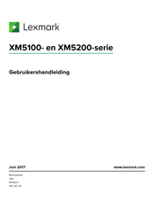 Lexmark XM5200-serie Gebruikershandleiding