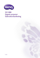 BenQ W11000 Gebruikershandleiding