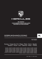 Hercules 18-D-0002 Gebruikershandleiding