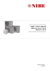 Nibe SPLIT box HBS 05 Series Gebruikershandleiding