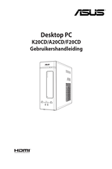 ASus K20CD Gebruikershandleiding