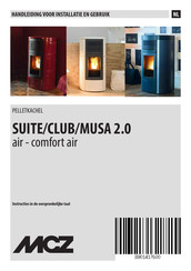 MCZ CLUB 2.0 comfort air Handleiding Voor Installatie En Gebruik