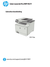 HP Color LaserJet Pro MFP M377dw Gebruikershandleiding