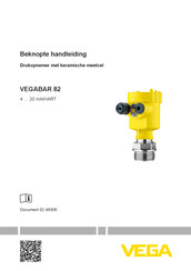Vega VEGABAR 82 Beknopte Handleiding