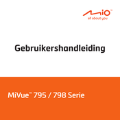 Mio MiVue 798 Gebruikershandleiding