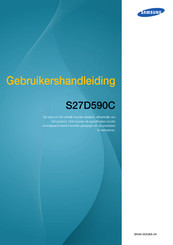 Samsung S27D590C Gebruikershandleiding