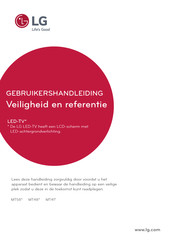 LG MT58 Series Gebruikershandleiding