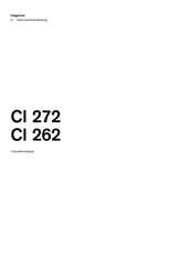 Gaggenau CI 262 Gebruikershandleiding