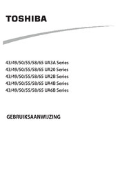 Toshiba 43 UUA3A Series Gebruiksaanwijzing