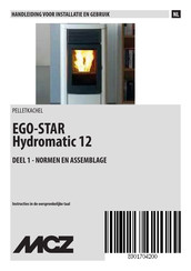 MCZ EGO-STAR Hydromatic 12 Handleiding Voor Installatie En Gebruik