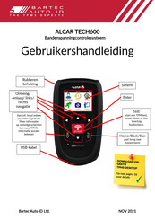 Bartec Auto ID ALCAR TECH600 Gebruikershandleiding