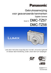 Panasonic DMC-TZ57 Gebruiksaanwijzing