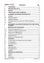 Powerplus XQ POWXQ5107 Gebruiksaanwijzing