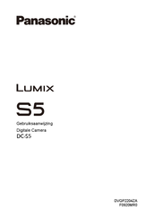 Panasonic Lumix DC-S5 Gebruiksaanwijzing