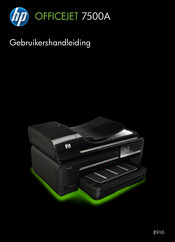 HP OFFICEJET 7500A Gebruikershandleiding