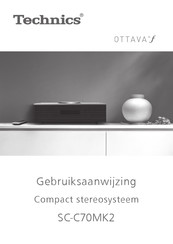 Technics OTTAVA f SC-C70MK2 Gebruiksaanwijzing