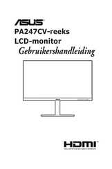 ASus PA247CV Series Gebruikershandleiding