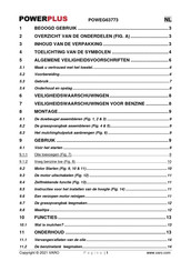 Powerplus POWEG63773 Gebruiksaanwijzing